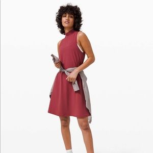 Lululemon All Aligned A-line Dress - Size 0 - Chianti
